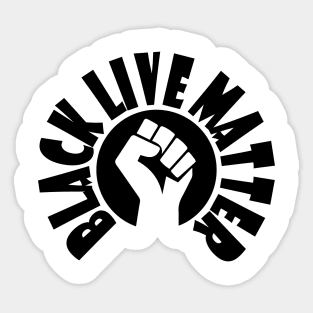 black lives matter Sticker